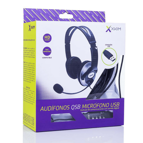 Diadema Usb X-Kim Ref Hf-868 U