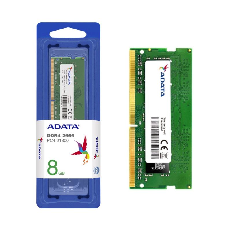 Memoria Ram DDR-4 Adata para portatil de 8GB M y M Suministros Tienda de Tecnología Funza, Cundinamarca, Envios a Toda Colombia
