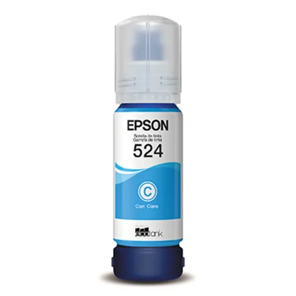 Botella Epson Original Ref T524220 Cyan