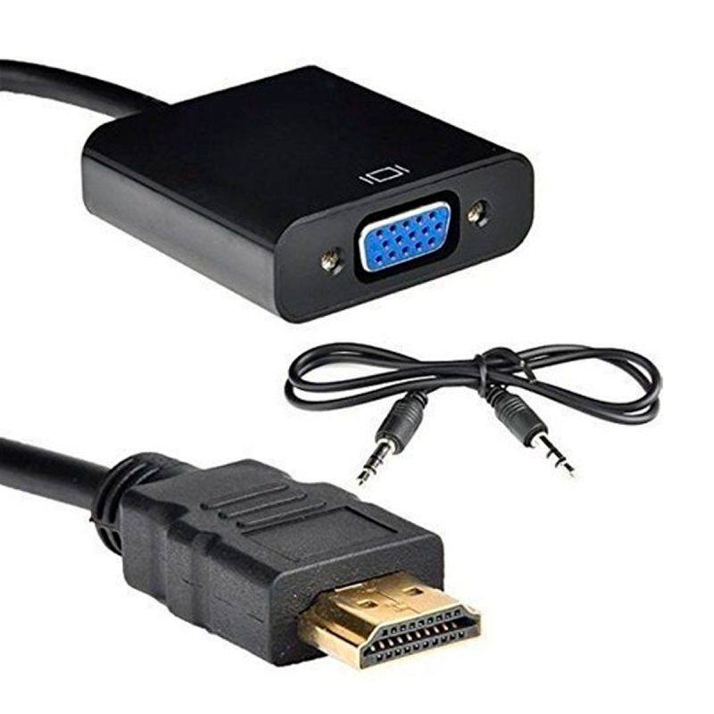 Cable convertidor de HDMI a VGA, Tienda de tecnología MyM Suministros Funza, Mosquera, Madrid, Cundinamarca, Bogotá