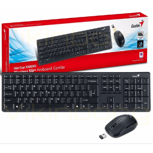 Combo Teclado Mouse Inalambrico Genius Slim 8000
