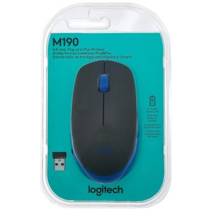 Mouse inalámbrico Logitech M190, Tienda de Tecnología, Funza, Mosquera, Madrid, Bogotá, Cundinamarca, Colombia.